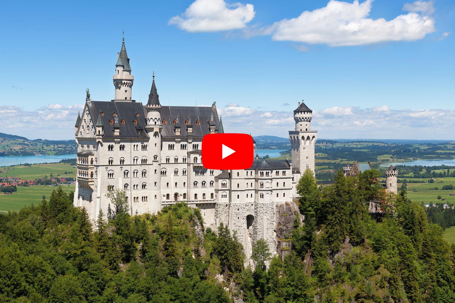 Neuschwanstein Castle in Germany, a fairy-tale landmark and one of Europe’s most popular cultural travel destinations.